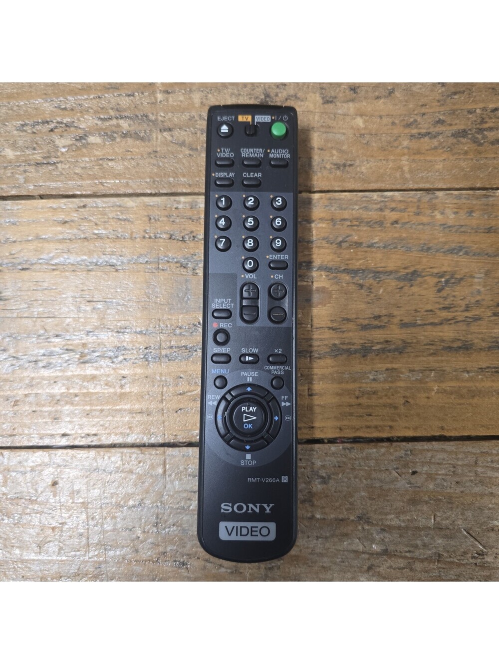 Genuine Sony Remote Control RMT-V266A for SLV-662HF - Tested